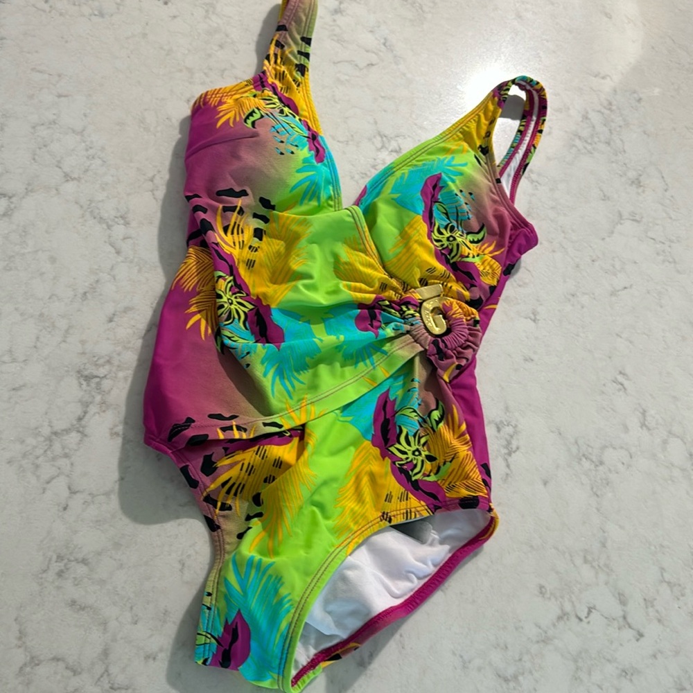 Tropical bathing suit!